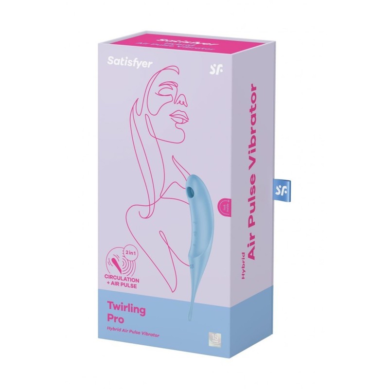 Stymulator powietrzny Satisfyer Twirling Pro Blue